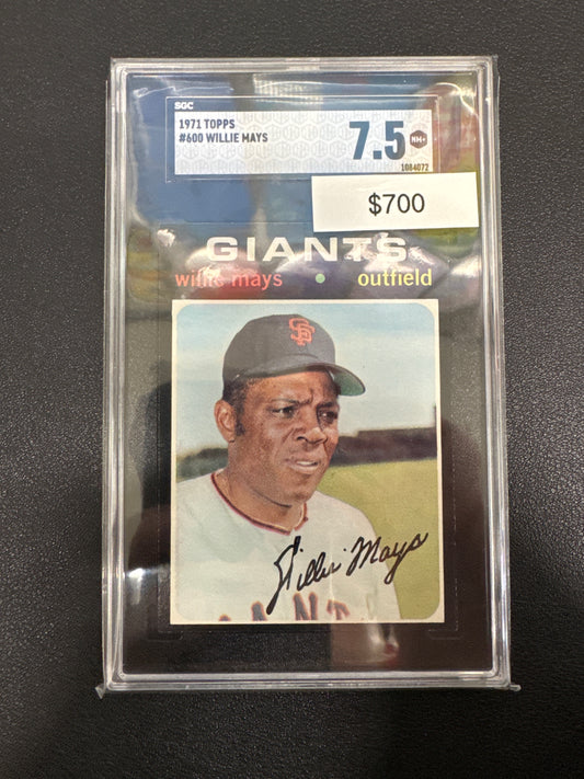 1971 Topps MLB Willie Mays SGC 7.5