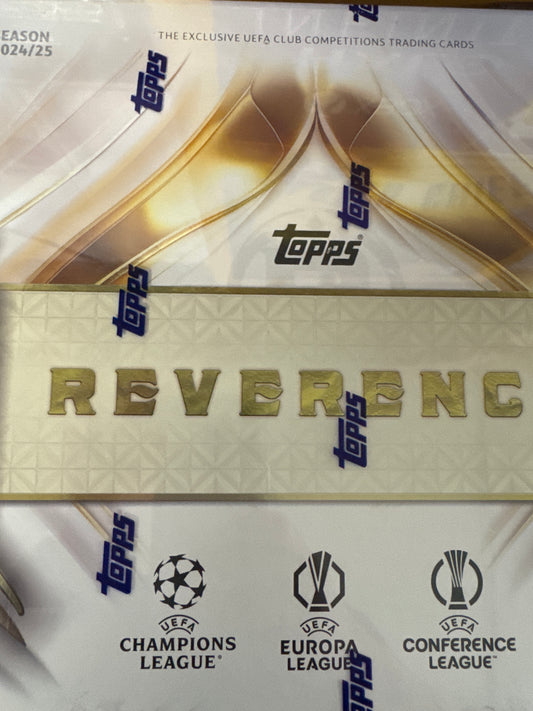 2024-25 Topps Reverence Champion’s League hobby