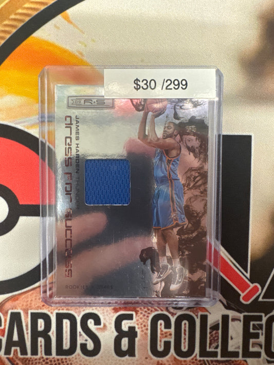 2009 Panini Rookies & Stars James Harden Patch /299