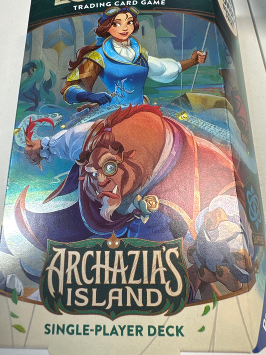 Disney Loracana Archazia’s Island ruby & sapphire starter deck