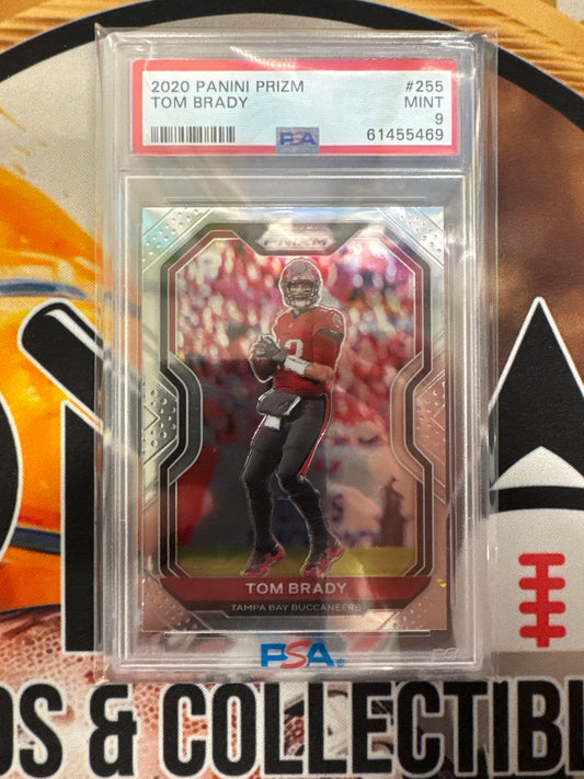 2020 Panini Prizm NFL Tom Brady PSA 9