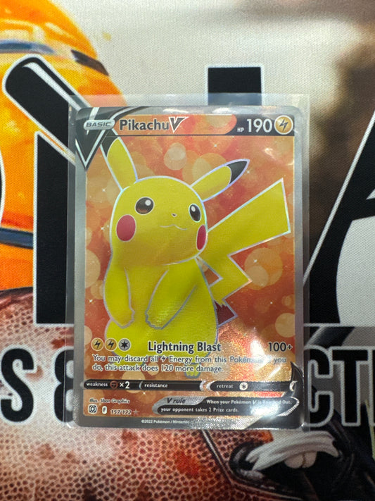 Pokemon Pikachu V Brilliant Stars 157/172