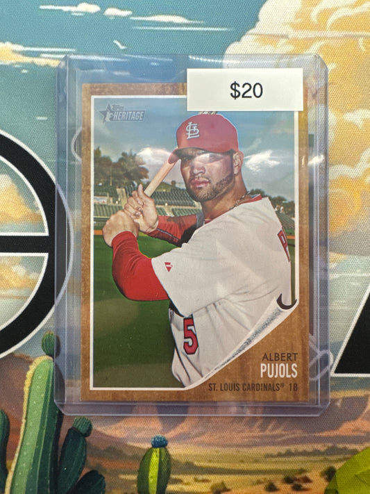 2011 Topps Heritage Albert Pujols