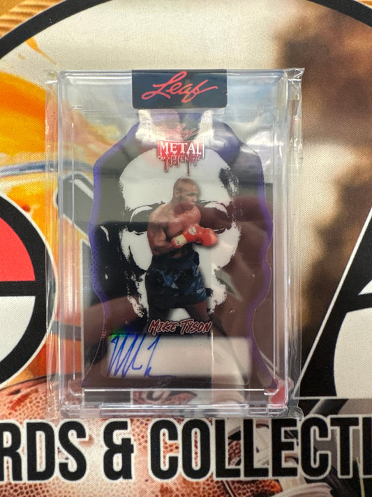 2025 Leaf Metal Halloween Mike Tyson Autograph Die-Cut /8