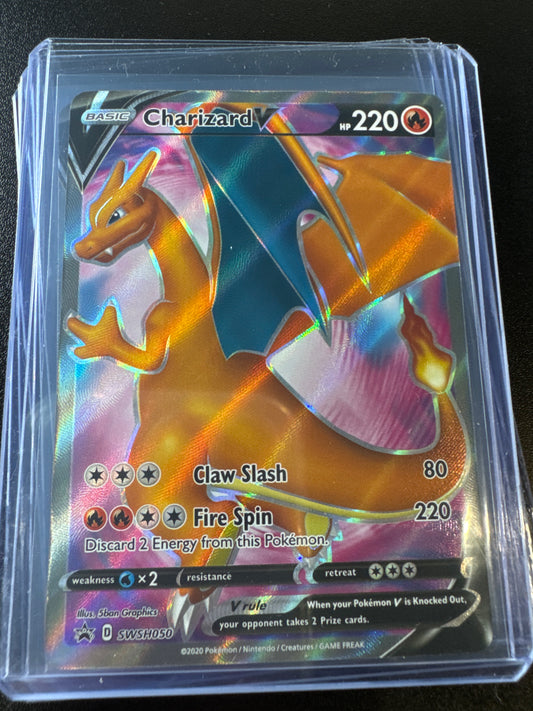 Pokemon Charizard V SWSH050 promo