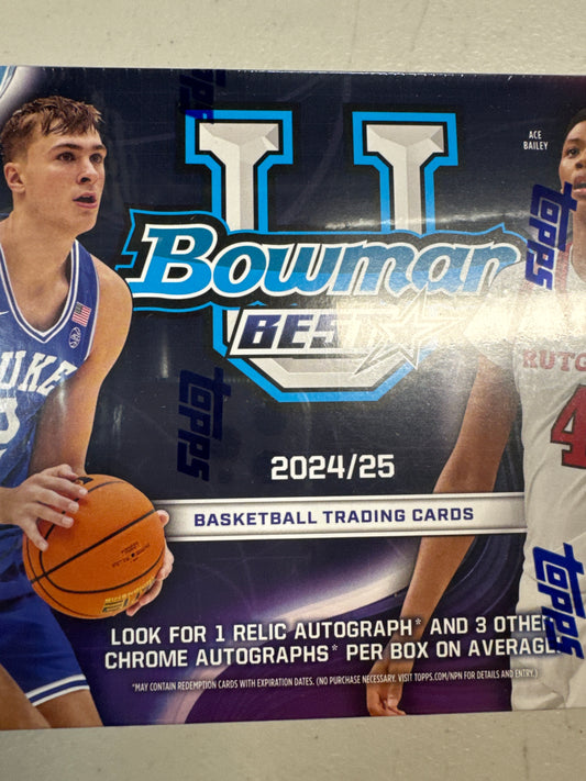 2024-25 Bowman U Best basketball hobby