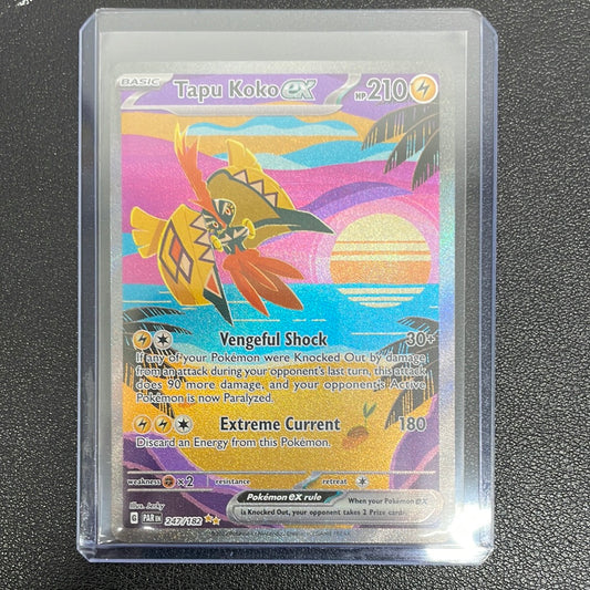 Pokémon Tapu Koko ex Special Illustration Rare (Paradox Rift) 247/182