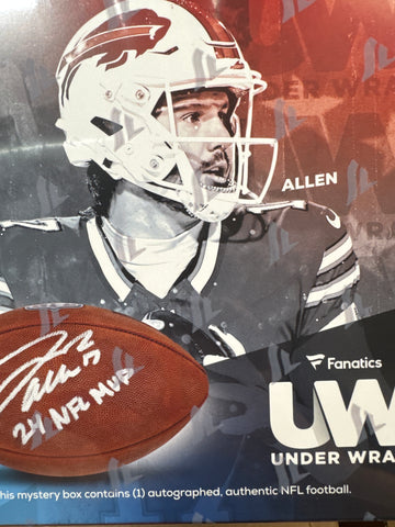 2025 Under Wraps Autographed football