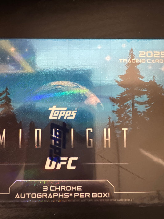 2025 Topps Midnight UFC hobby