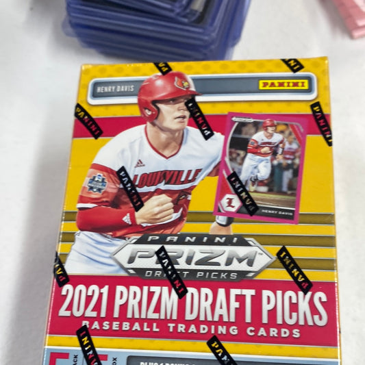 2021 Prizm Draft Picks MLB blaster