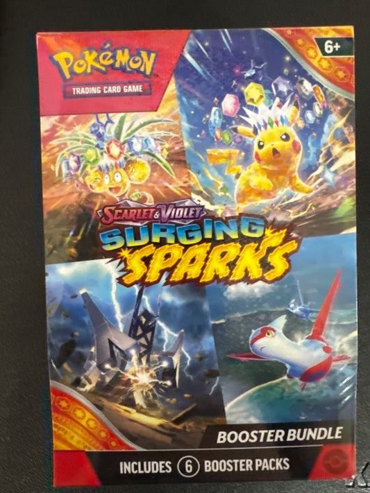 Pokémon Scarlet & Violet Surging Sparks Booster Bundle