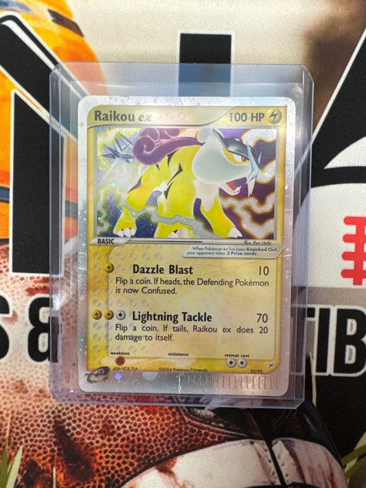Pokémon Raikou ex (Team Magma vs Team Aqua) 92/95 DM+