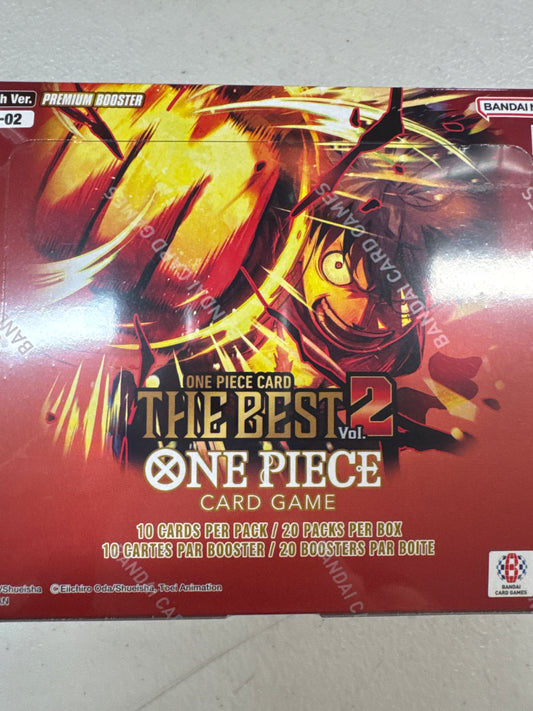 One Piece The Best Vol. 2 PRB-02 booster box
