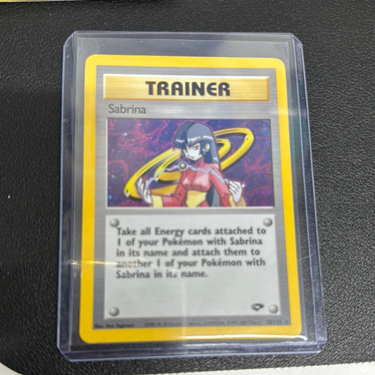 Pokémon Sabrina Holo Gym Challenge