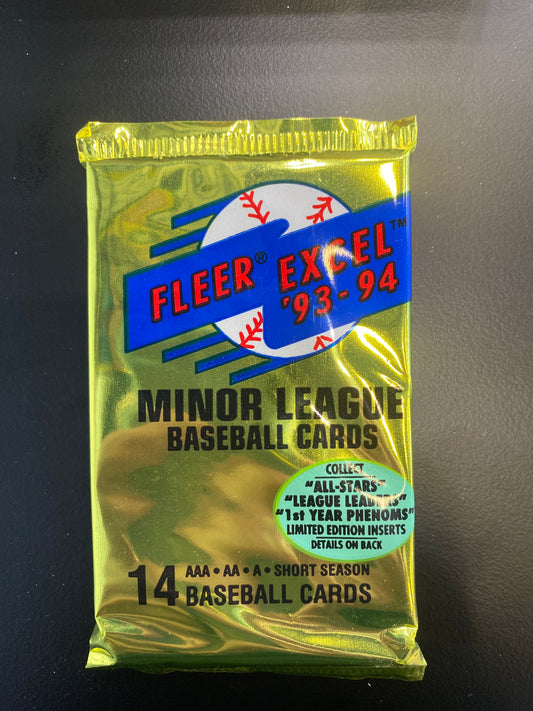 1993-94 Fleer Excel Minor League Baseball Packs