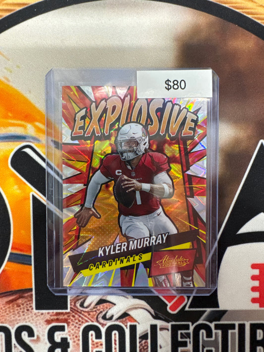 2022 Panini Absolute NFL Kyler Murray Explosive