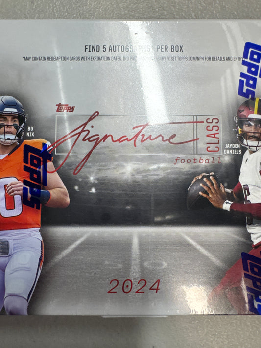 2024 Topps Signature Class hobby