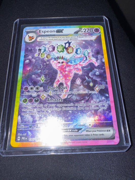 Pokemon Espeon ex 155/131 Prismatic Evolutions