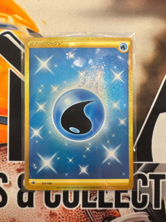 Pokémon Water Energy Chilling Reign Secret 231/198