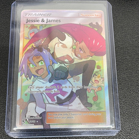 Pokémon Jessie & James Hidden Fates 68/68