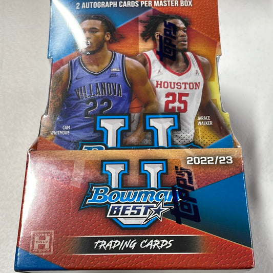2022-23 Bowman’s Best U basketball Hobby