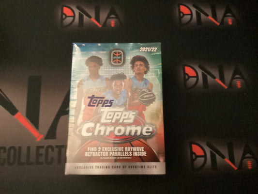 2021-22 Topps Chrome OTE Basketball Blaster