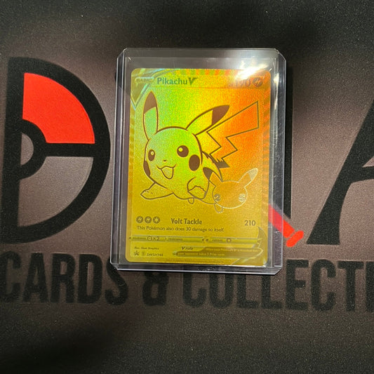 Pokemon Pikachu V Gold SWSH145
