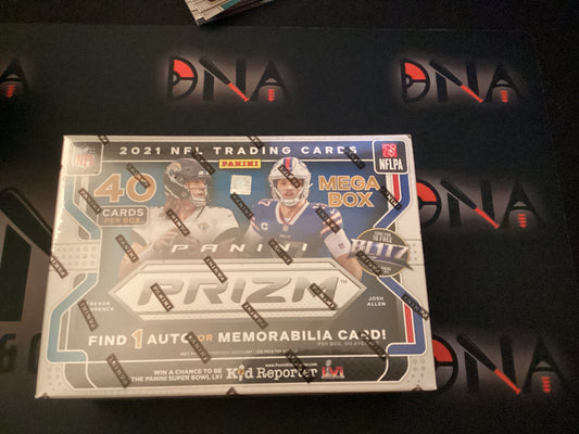 2021 Prizm NFL Football Mega Pink