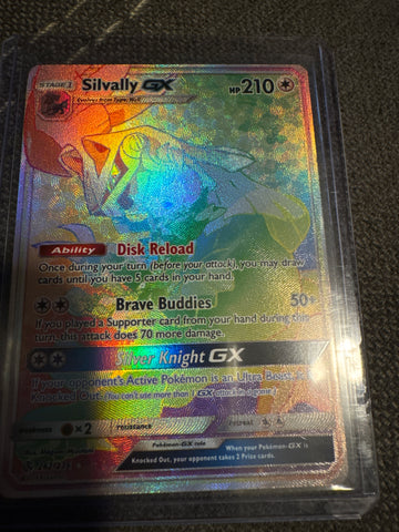 Pokémon Silvally GX Rainbow 262/236 Cosmic Eclipse