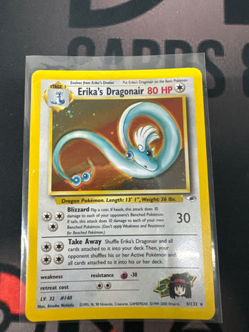 Pokemon Erika’s Dragonair 4/132 LP