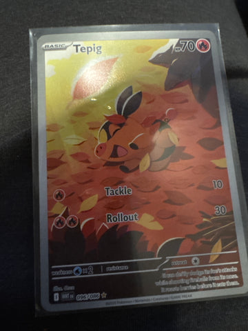 Pokemon Tepig 096/086 White Flare