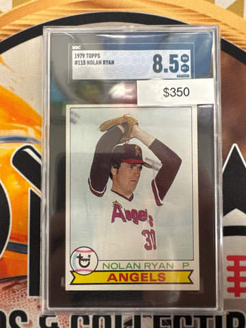 1979 Topps MLB Nolan Ryan SGC 8.5
