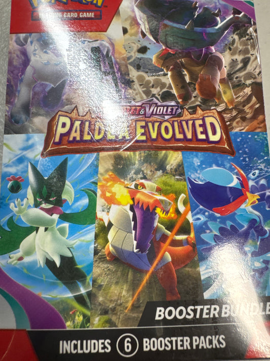 Pokemon Paldea Evolved booster bundle