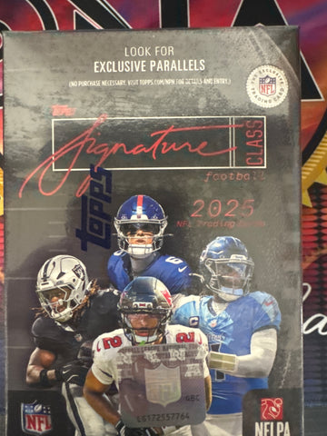 2025 Topps Signature Class NFL Blaster Box