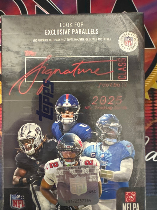 2025 Topps Signature Class NFL Blaster Box