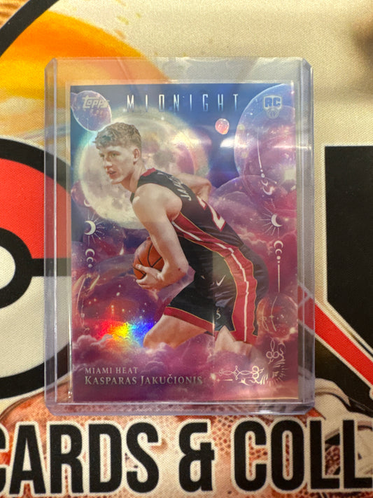 2025-26 Topps Midnight NBA Kasparas Jakucionis Dream Land Rookie SSP