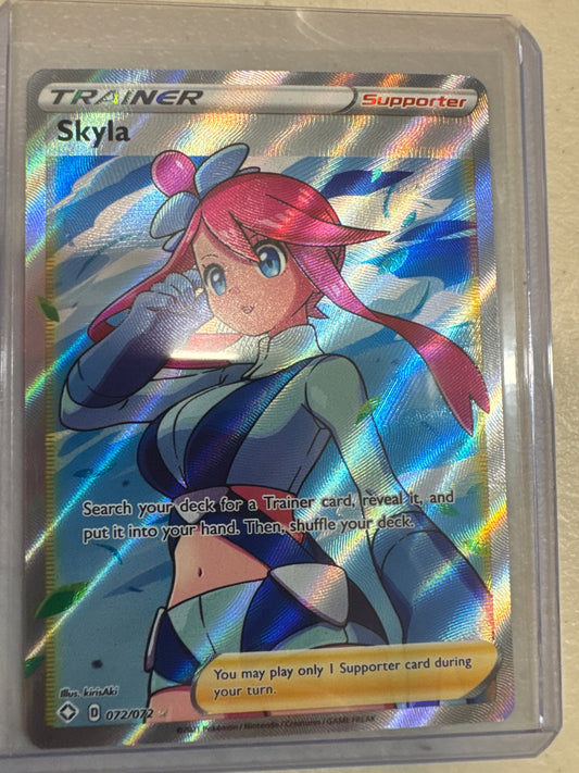 Pokémon Skyla 072/072 Shining Fates