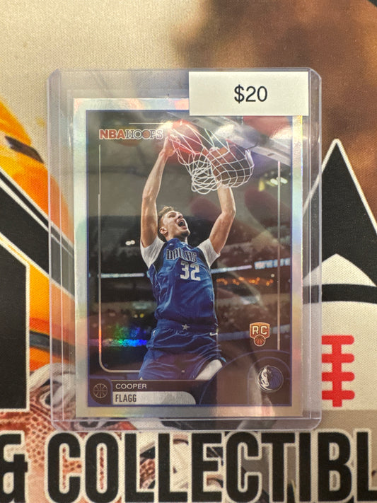 2026 Topps NBA Hoops Cooper Flagg Rookie Refractor Foilboard