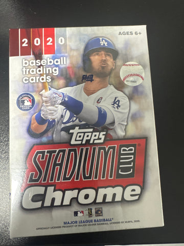 2020 Topps Stadium Club Chrome blaster