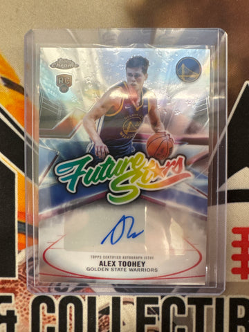 2025-26 Topps Chrome NBA Update Alex Toohey Rookie Future Stars Autograph