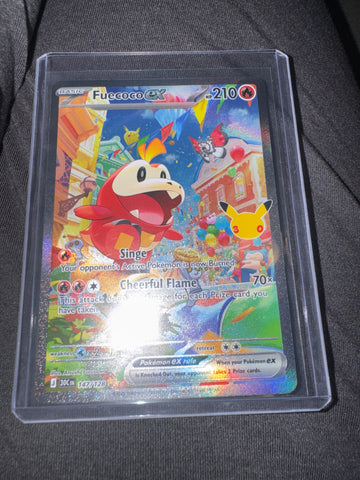 Pokemon Fuecoco ex 147/128 30th Celebration