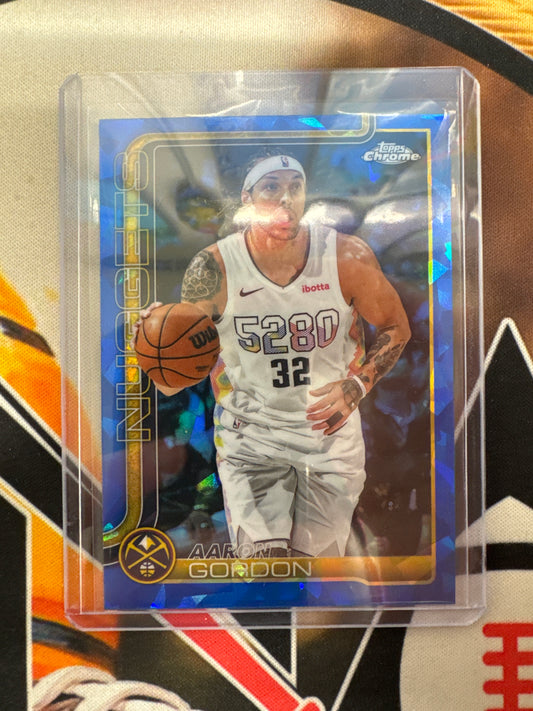 2025-26 Topps Chrome Sapphire NBA Aaron Gordan