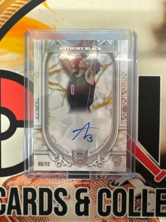 2023-24 Topps Royalty Basketball Anthony Black Superior Signatures Rookie /99