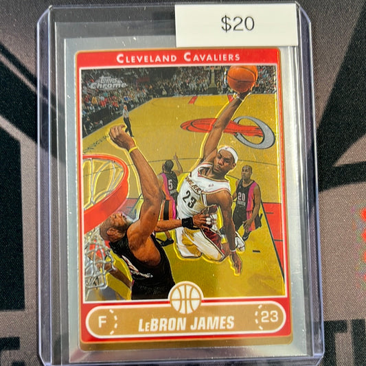 2007 Topps Chrome LeBron James