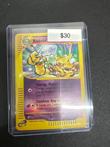 Pokemon Kadabra 84/165 reverse holo expedition