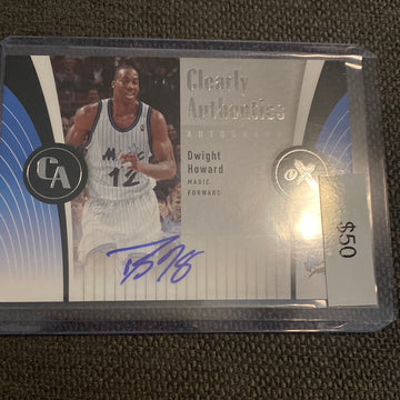 2006-07 Fleer EX Dwight Howard auto