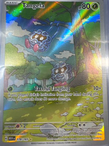 Pokemon Tangela 178/165 151 MEW