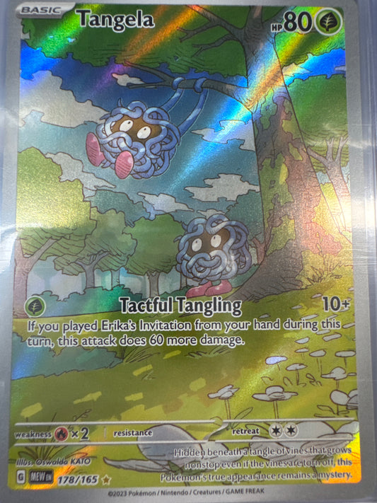 Pokemon Tangela 178/165 151 MEW