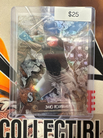 2026 Topps Chrome MLB X Cactus Jack Julio Rodriguez Refractor
