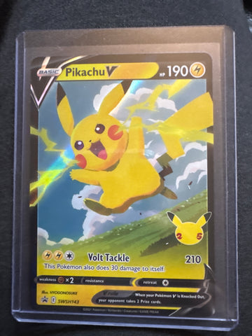 Pokemon Pikachu V SWSH143 promo